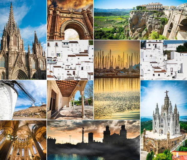 Collage España —  Fotos de Stock