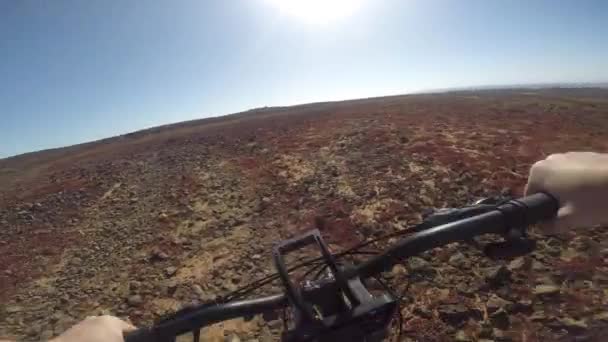 Bicycliste sur le vélo 