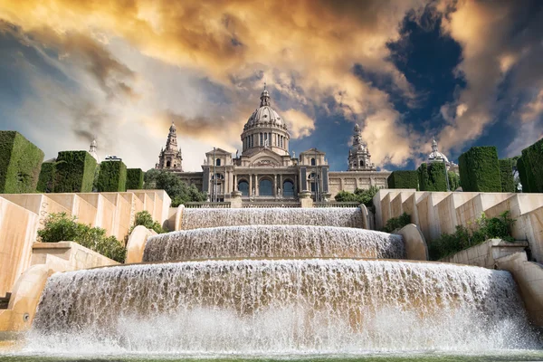 The Palau Nacional — Stock Photo, Image