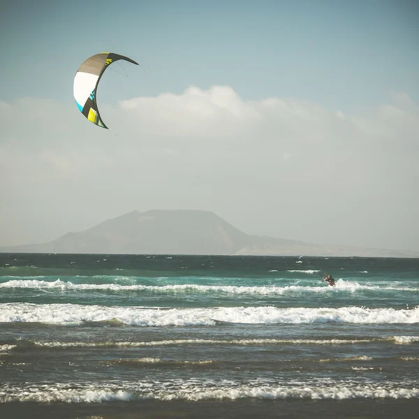 Kitesurfen — Stockfoto