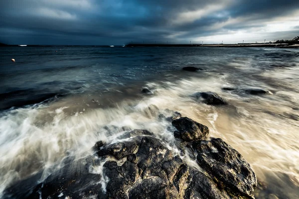 Atardecer en el mar — Foto de Stock