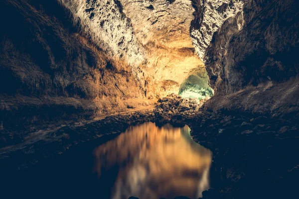 Cueva de los Verdes Cave — Zdjęcie stockowe