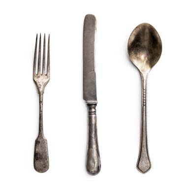 eski metal tablewear