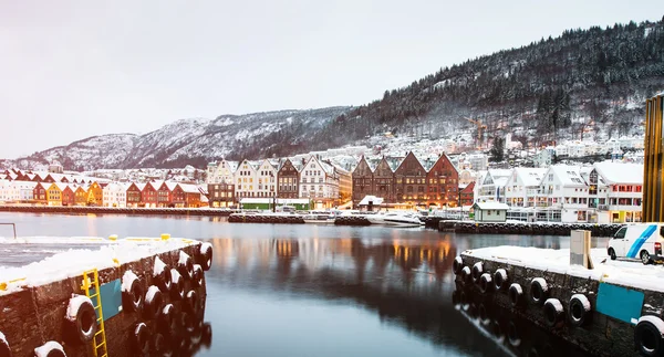 Bergen met Kerstmis — Stockfoto