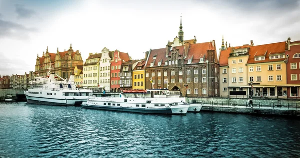 Historické město Gdaňsk — Stock fotografie