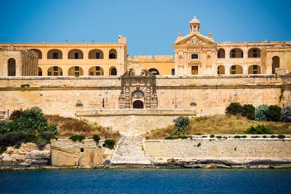 View on Valletta from sea — Stock Photo, Image