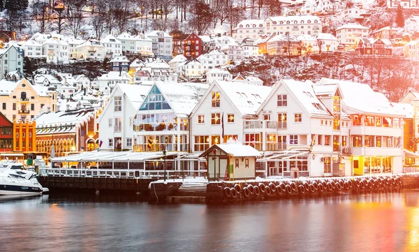 Bergen met Kerstmis — Stockfoto