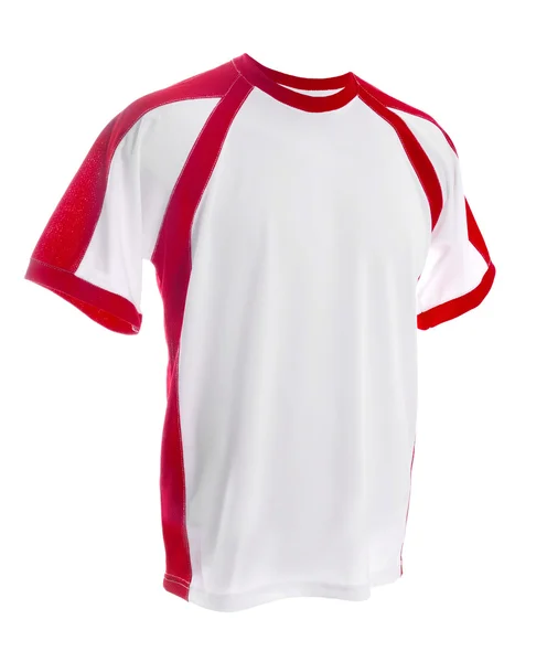 Weißes und rotes T-Shirt — Stockfoto