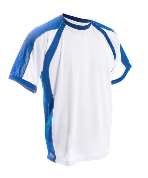 White and blue T-shirt — Stock Photo, Image