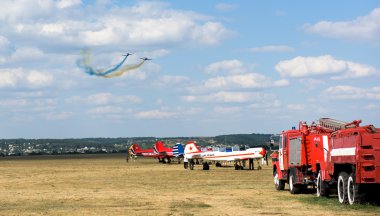 Havacılık Fuarında Korotych Havaalanı