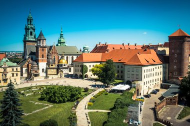Wawel Castle in Krakow clipart