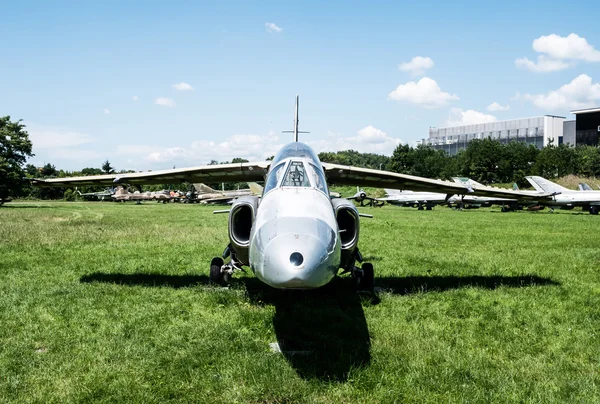 Jet no Museu da Aviação em Cracóvia — Fotografia de Stock