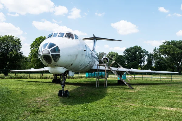 Jet nel Museo dell'Aviazione di Cracovia Foto Stock