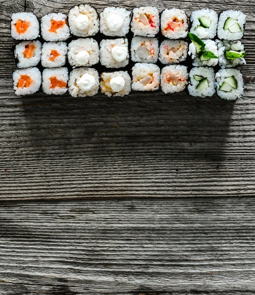 Rozmanité sada shushi — Stock fotografie