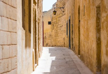 Mdina geleneksel sokak