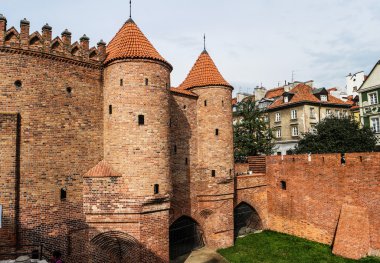 Barbakan duvarlarda görüntülemek