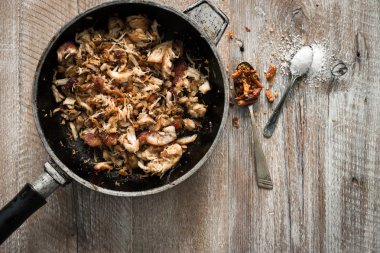 tavada tavada kızartılmış et