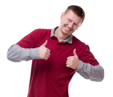 thnmbs kadar ile gülümseyen adam