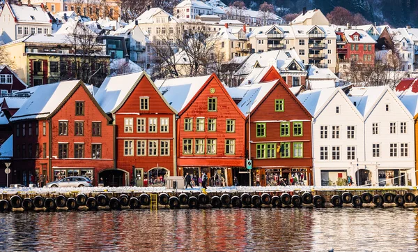 Bergen na Boże Narodzenie — Zdjęcie stockowe