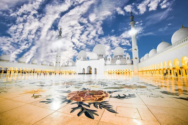 Grande Mesquita do Xeque Zayed — Fotografia de Stock