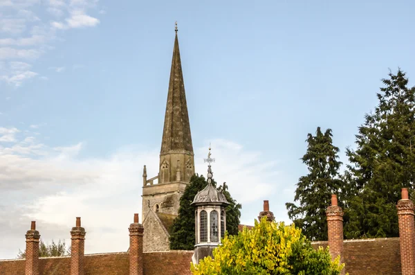 Η εκκλησία του St Helens Abingdon, Αγγλία — Φωτογραφία Αρχείου