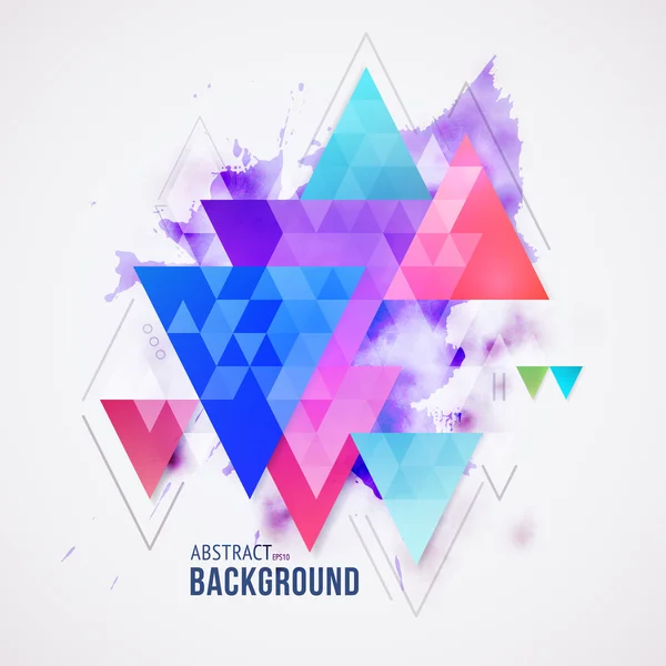 Abstract geometric background — Stock Vector