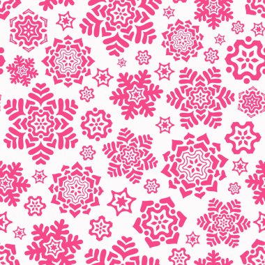 Kar tanesi pürüzsüz desen