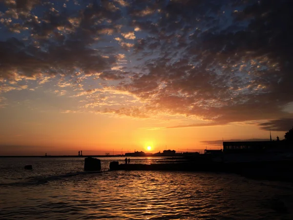 Karadeniz 'de gün batımı