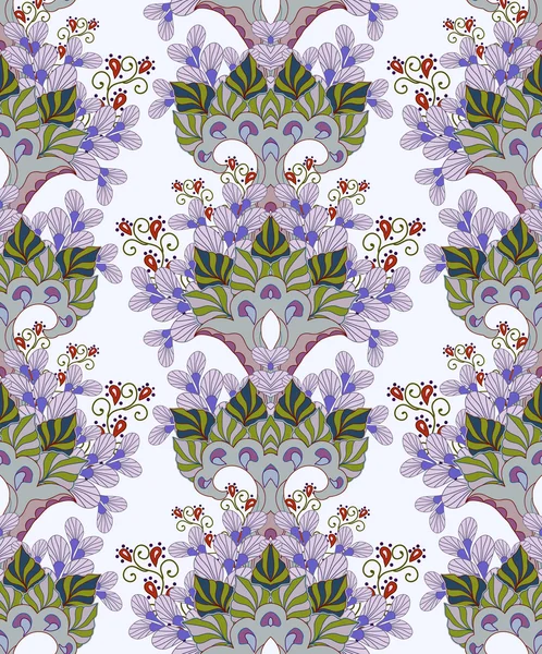 renkli seamless modeli - soyut çiçek