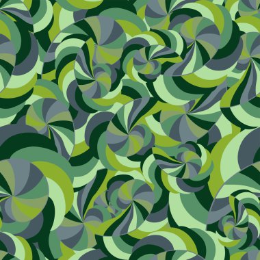 Yeşil yapraklar pürüzsüz desen