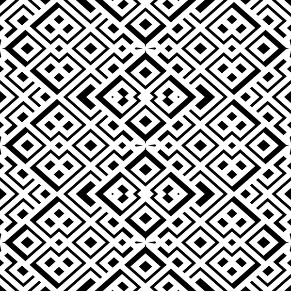 Fondo de vector sin fisuras. El patrón geométrico por rayas, líneas, rombos. — Archivo Imágenes Vectoriales