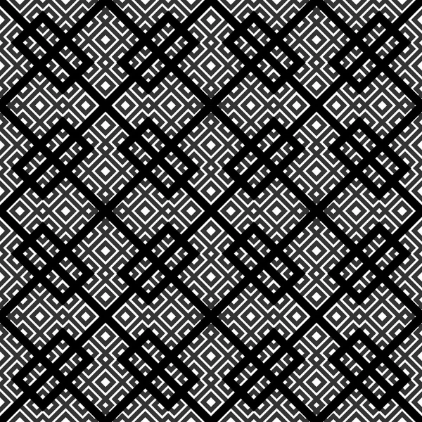 Un elegante blanco y negro, patrón vectorial — Vector de stock