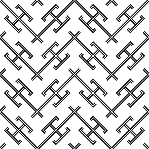 Patrón sin costura vectorial. Textura geométrica repetida — Archivo Imágenes Vectoriales