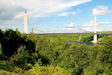 Penobscot dar köprü Bucksport, Maine, ABD