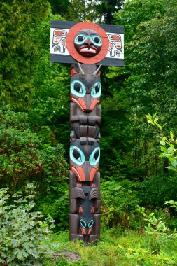 Totem direği im Stanley Park