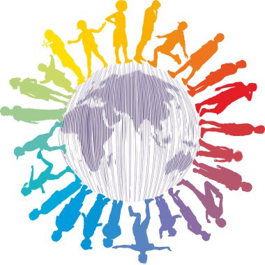 Dünyanın renkli çocukları