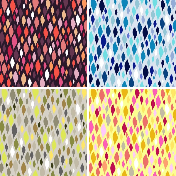 Vector azulejos de colores. Patrón sin costura abstracto — Vector de stock