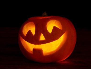 Korkunç halloween pumpkins jack-o-lantern