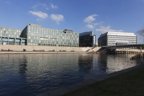 Hochhäuser Mit Büros Spreebogen Berlin — Stockfoto