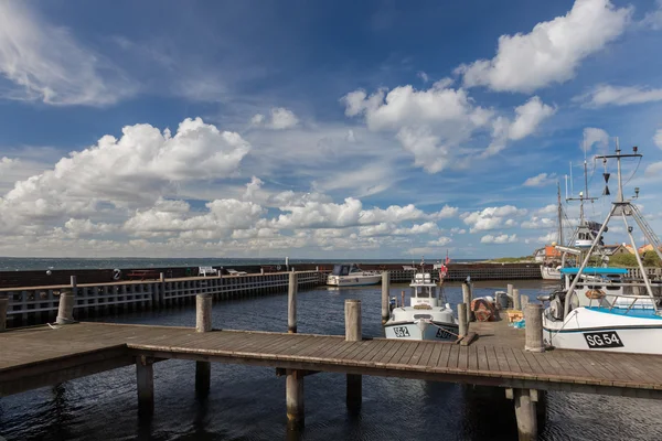 Jettys in Lohals — Stockfoto