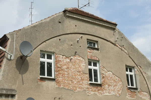 Fallfärdiga fasad — Stockfoto