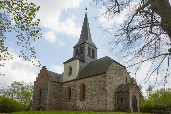 Village church Sauen — Stock Photo, Image