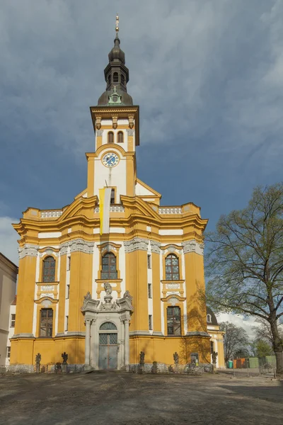 Gevel van het klooster Neuzelle — Stockfoto