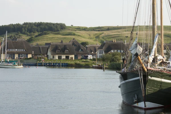 Im Hafen gager — Stockfoto