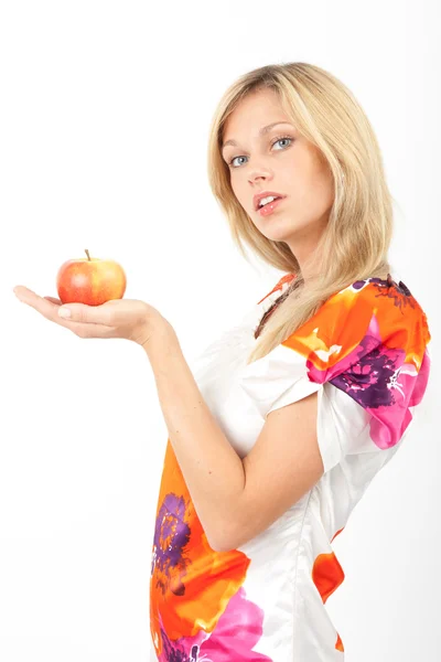 Apple and Eva — Stock Photo, Image