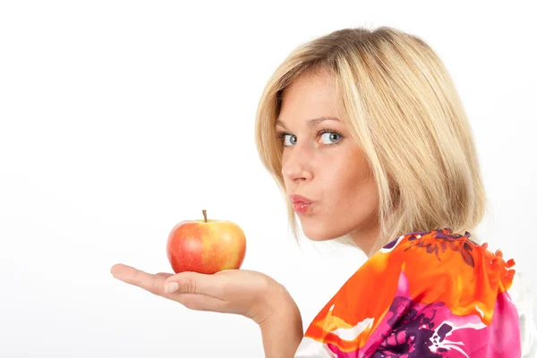 Apple kiss — Stock Photo, Image