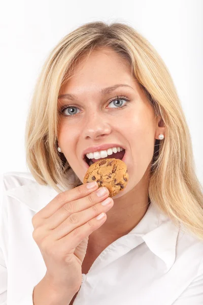 Biscuit enjoyment — Stock Photo, Image