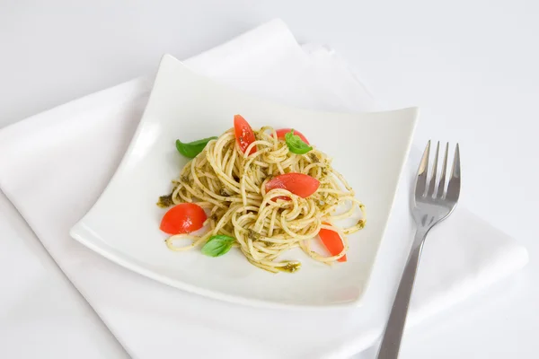 Spaghetti plate — Stock Photo, Image