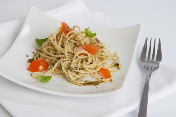 Spaghetti meal — Stock Photo, Image