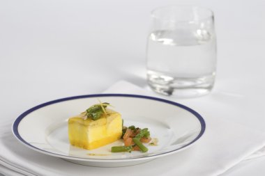 Su ile füme alabalık